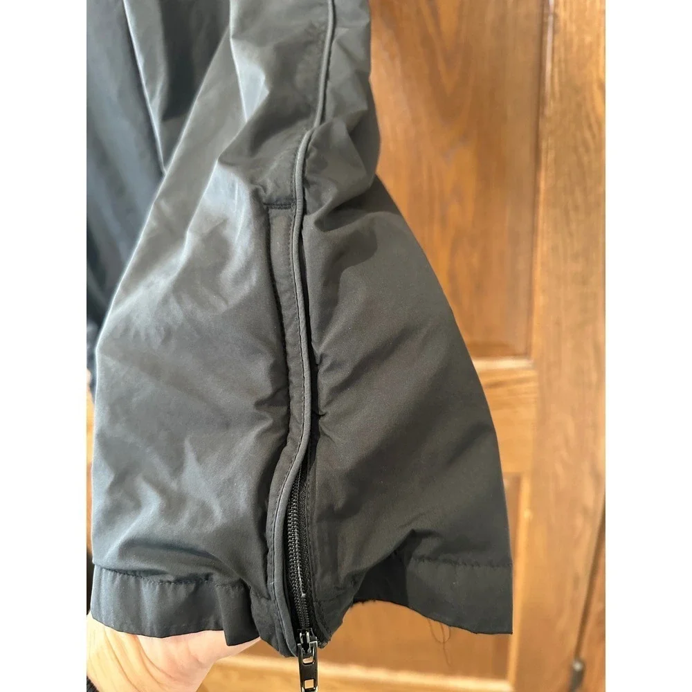 Nike The Athletic‎ Dept. Track Pants Black Zipper Ankle Pockets Mens Small